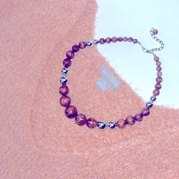 V Neck Plus Sweater - Picture 2 of 6